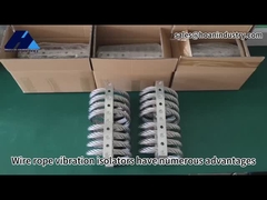 De Trillingsisolator van de draadkabel