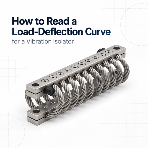 Laatste bedrijfsblogs How to Read a Load-Deflection Curve for a Vibration Isolator Hoe lees ik een Load-Deflection Curve voor een Vibratie Isolator?