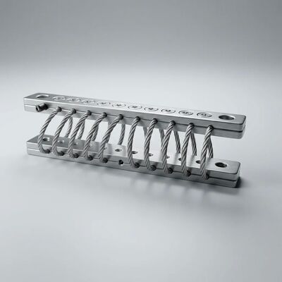 Goede prijs. JGX-0240D-7.7A Draadtouw Trillingsisolator Nul-Creep Structuur Breedband Frequentie Damping Roestvrij staal Mount online