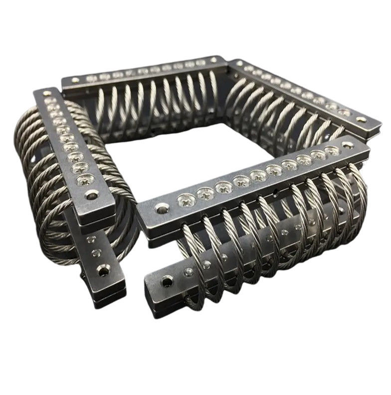 Vibratie schokcontrole kast voor JGX-0160D-2.2A roestvrij staal draad touw isolaator