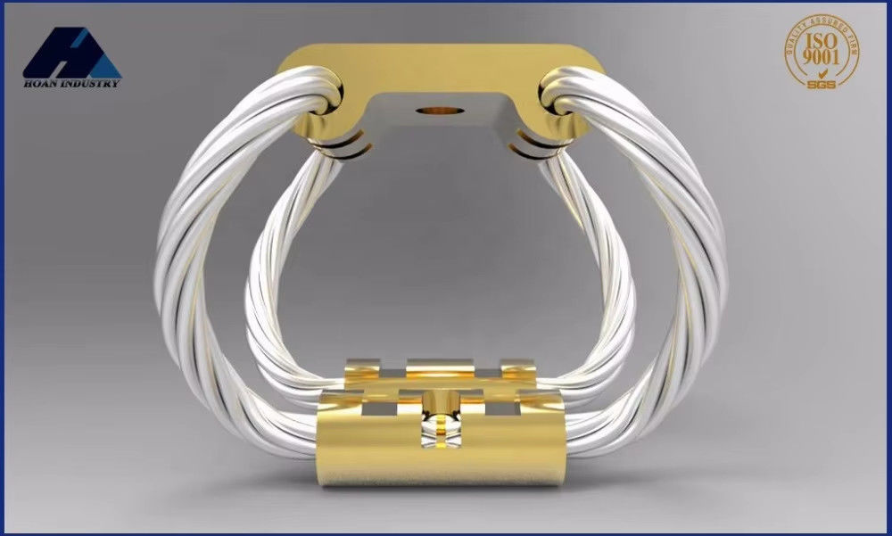 GR5-16A-A Stalen draad touw trillingsisolator voor laagfrequente trillingen