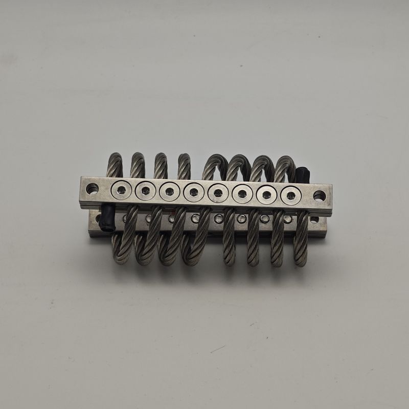 JGX-0958A-43A Stalen Kabel Draad Trillingsdemper met 304 Roestvrijstalen Connectoren en Fluorrubber Sleeves