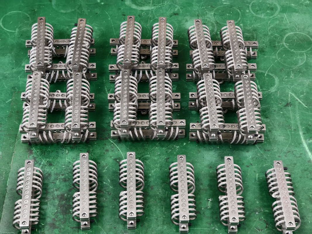 JGX-0958A-43A Stalen Kabel Draad Trillingsdemper met 304 Roestvrijstalen Connectoren en Fluorrubber Sleeves
