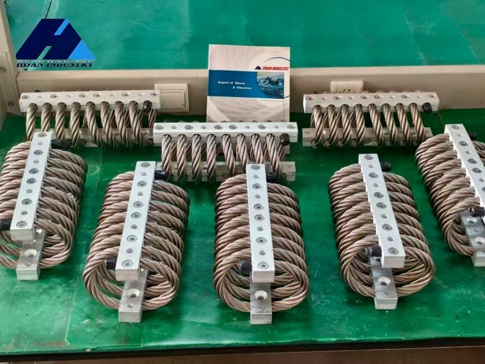 JGX-2228A-860A Precisie elektronische componentbescherming met niet-lineaire stijfheid stalen kabeltrillingsdemper