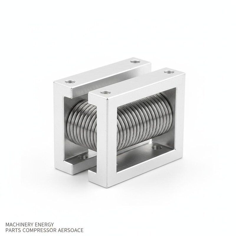 Aluminium en roestvrij staal draad touw isolator met 515 kg maximale statische belasting en 8 lussen ontwerp voor trillingscontrole