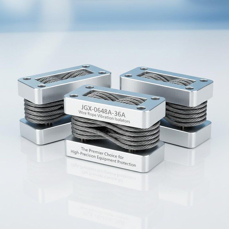 Gegalvaniseerde staaldraad touw trillingsisolator met isolatiefrequentie van 5 Hz tot 100 Hz voor meerrichtingstrillingsbescherming