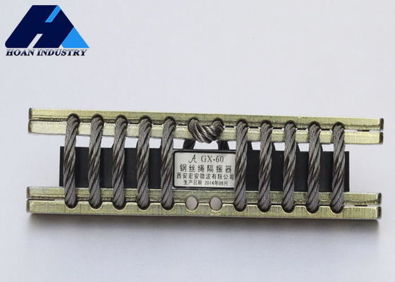 Efficiënt beheersen van trillingen in pijpleidingen met GX-60A ((N) Nieuwe rubber pad Anti-Strength Impact Wire Rope Vibration Isolator