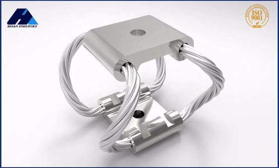 Goede prijs. GR3-30A-A Vlinder Stalen Draadkabel Trillingsisolator 50N/mm Stijfheid online